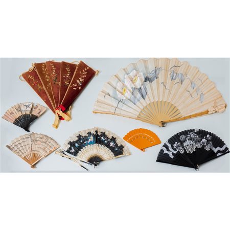 MAN. EUROPEA ED ORIENTALE XX SEC., Collezione 13 ventagli