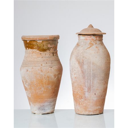 MANIFATTURA SICILIANA PRIMI DEL '900, Piccola giara e burnia