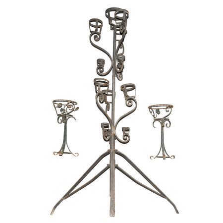 MANIFATTURA SICILIANA DEL XX SECOLO, Tre porta piante