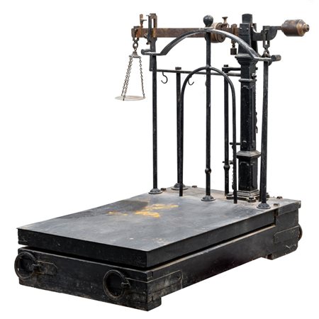 MANIFATTURA ITALIANA DEL XIX SECOLO, Bilancia basculante