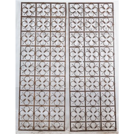 MANIFATTURA SICILIANA DEL XIX/XX SECOLO, 5 oggetti in ferro