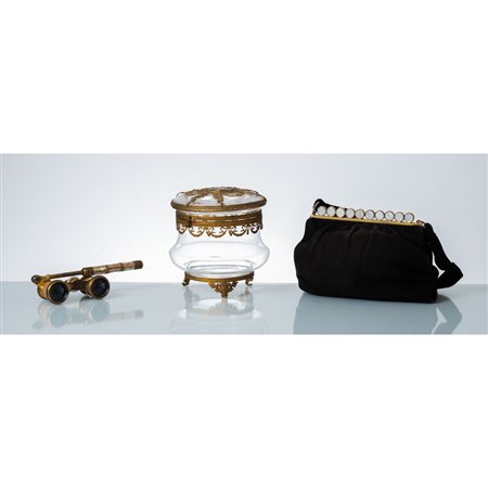 BORSA, PORTA BON BON E BINOCOLO DA TEATRO