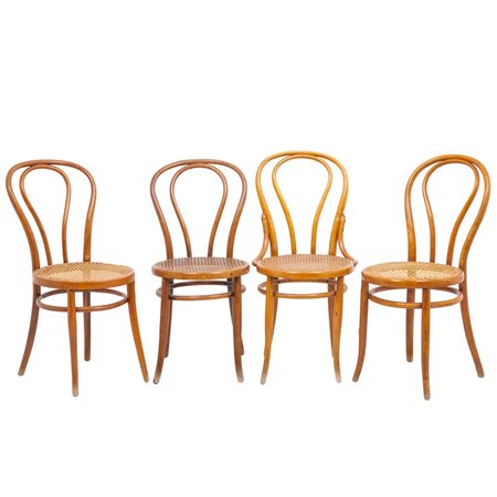 MANIFATTURA AUSTRIACA DEI PRIMI DEL '900, Otto sedie