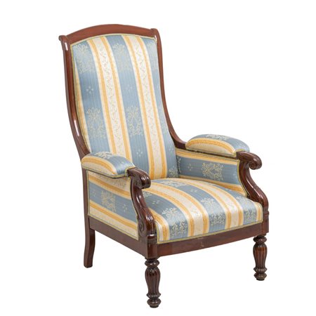 MANIFATTURA FRANCESE DEL XIX SECOLO, Poltrona