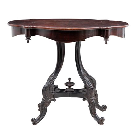 MANIFATTURA SICILIANA DEL XIX SECOLO, Tavolino