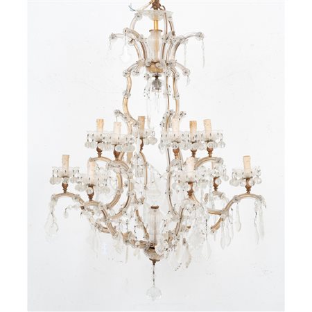 MANIFATTURA ITALIANA DEI PRIMI DEL '900, Lampadario