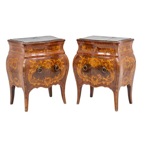 MANIFATTURA ITALIANA DEL XX SECOLO, Coppia di comodini