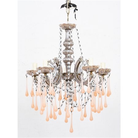 MANIFATTURA ITALIANA DEL XX SECOLO, Lampadario