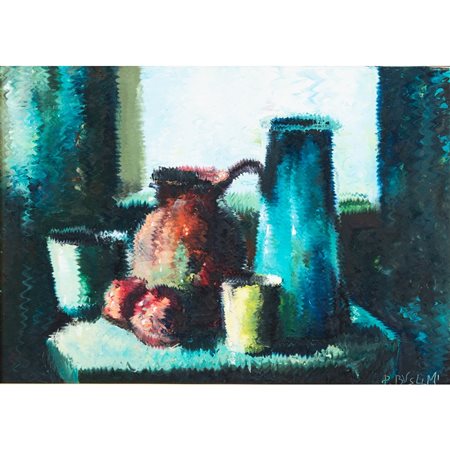 PITTORE DEL XX SECOLO, Olio su tela