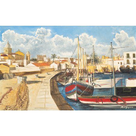 PITTORE DEL XX SECOLO, Olio su tela