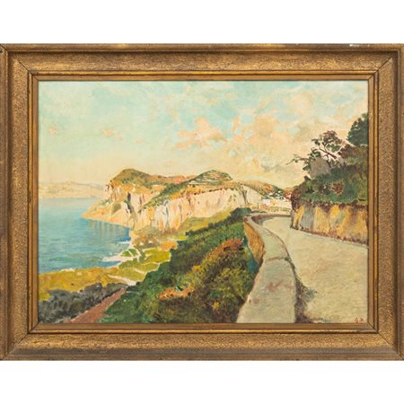 PITTORE DEL XX SECOLO, Olio su tavoletta