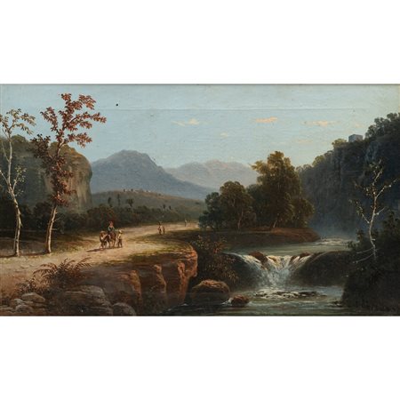 PITTORE ITALIANO DEL XX SECOLO, Olio su tela