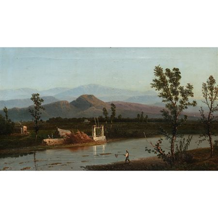 PITTORE ITALIANO DEL XX SECOLO, Olio su tela