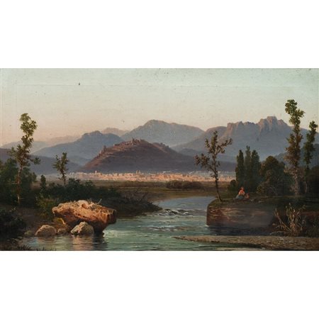 PITTORE ITALIANO DEL XX SECOLO, Olio su tela