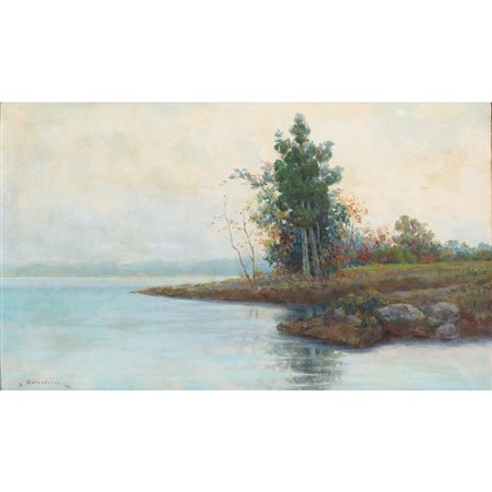 S. BALESTRINI, Olio su tela