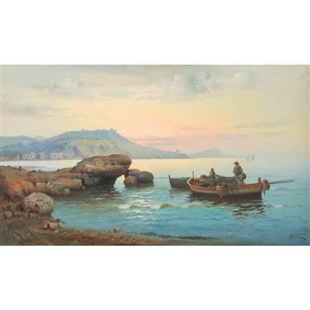 VINCENZO UDINE, Olio su tela