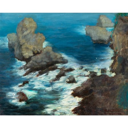 PITTORE DEL XX SECOLO, Olio su tavola