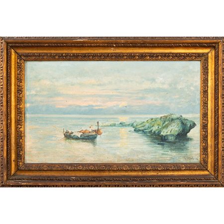 PITTORE DEL XIX/XX SECOLO, Olio su tela