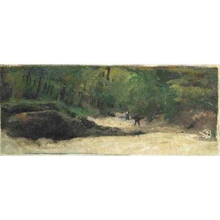 PITTORE DEL XIX SECOLO, Olio su tela