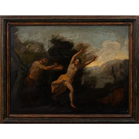 PITTORE VENETO DEL XVIII SECOLO, Olio su tela