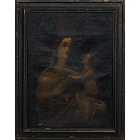 PITTORE TRAPANESE DEL XVIII SECOLO, Olio su tela