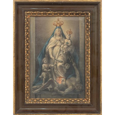 PITTORE SICILIANO DEL XIX SECOLO, Olio su tela