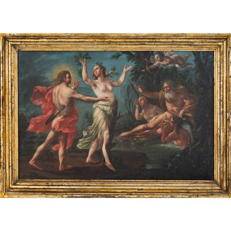 SCUOLA ROMANA DEGLI INIZI DEL XVIII SECOLO, Olio su tela