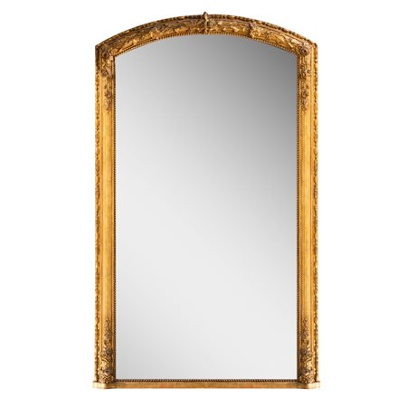 MANIFATTURA FRANCESE DEL XIX SECOLO, Specchiera fondo sala