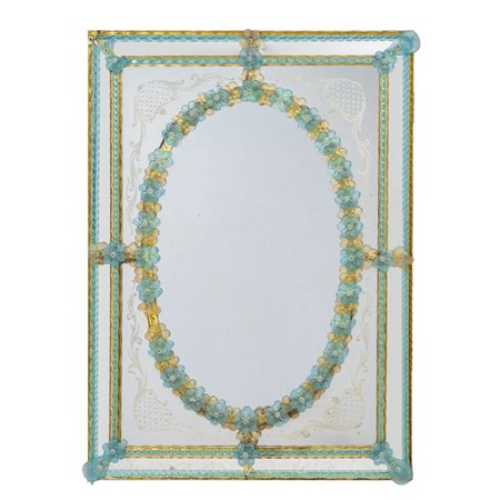 MANIFATTURA MURANESE DEL XX SECOLO, Specchiera