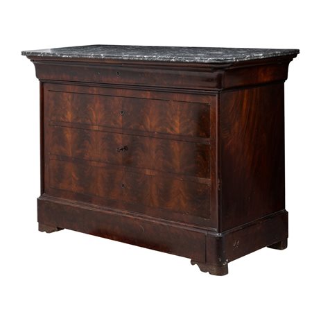 MANIFATTURA FRANCESE DEL XIX SECOLO, Cassettone