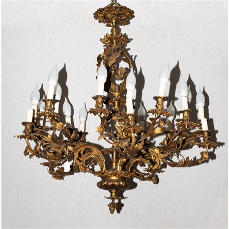 MANIFATTURA ITALIANA DEL XX SECOLO, Lampadario