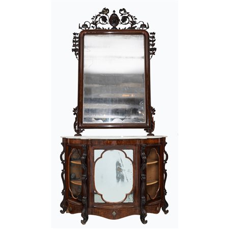 MANIFATTURA SICILIANA DEL XIX SECOLO, Etagere