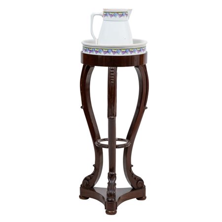 MANIFATTURA ITALIANA DEL XX SECOLO, Bacile con brocca