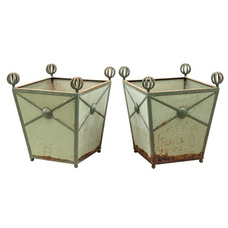 MANIFATTURA ITALIANA DEL XX SECOLO, Coppia di porta piante