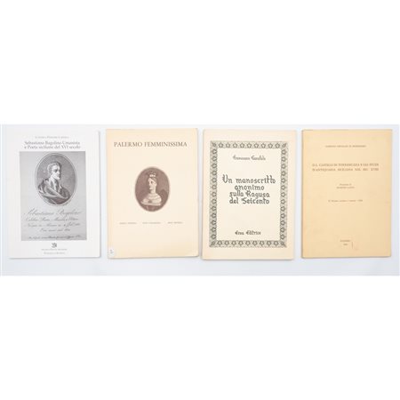 QUATTRO OPUSCOLI DEL XX SECOLO SULLA SICILIA