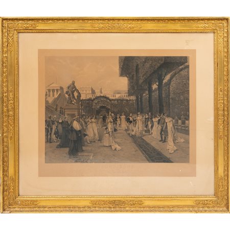 INCISORE DEL XIX SECOLO, Compiègne