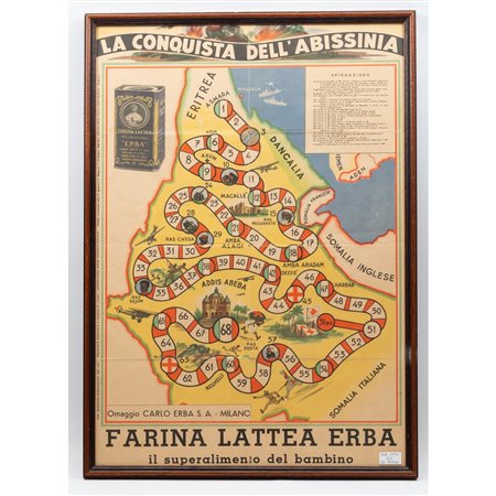 GIOCO DELL’OCA LA CONQUISTA DELL’ABISSINIA