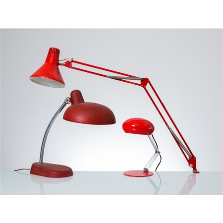 MANIFATTURA ITALIANA DEL XX SECOLO, Tre lampade