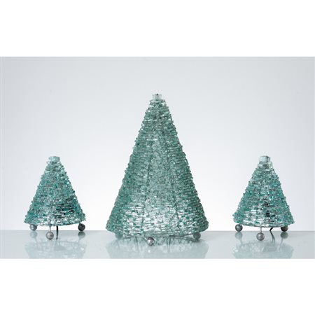 MANIFATTURA ITALIANA DEL XX SECOLO, Tre lampade da tavolo