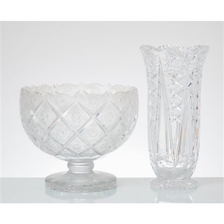 MANIFATTURA EUROPEA DEL XX SECOLO, Vaso e coppa