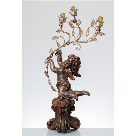 MANIFATTURA FIORENTINA DEI PRIMI DEL '900, Candelabro