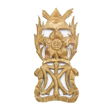 MANIFATTURA ITALIANA DEL XIX SECOLO, Fregio ecclesiastico