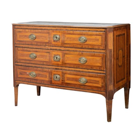 EBANISTERIA SICILIANA DELLA FINE DEL XVIII SECOLO, Cassettone