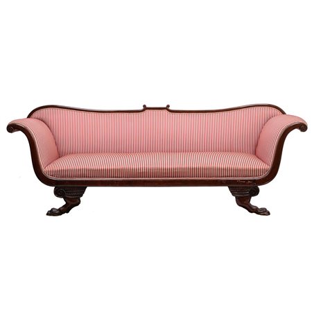 MANIFATTURA SICILIANA DEL XIX SECOLO, Divano