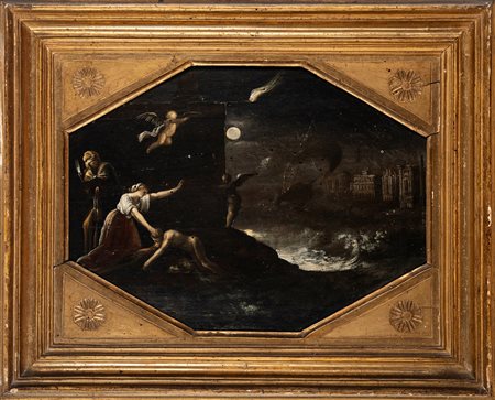 Scuola dell'Italia settentrionale, secolo XVII - Ero e Leandro