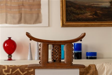 Ashanti, Ghana - Trono in legno