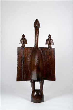 Senufo, Costa D'avorio - Grande scultura Calao