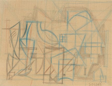 Atanasio Soldati (Parma 1896 - 1953)  - Senza titolo