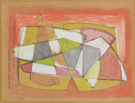 Mauro Reggiani (Nonantola 1897 - Milano 1980)  - Senza titolo, 1939