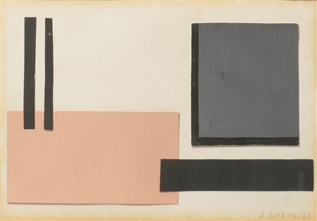 Jean Albert Gorin (Saint-Émilien-de-Blain 1899 - Niort 1981)  - Senza titolo, 1973